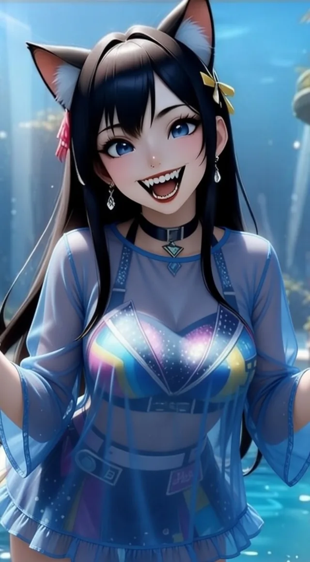 UwU Kitty in Fan Pharos