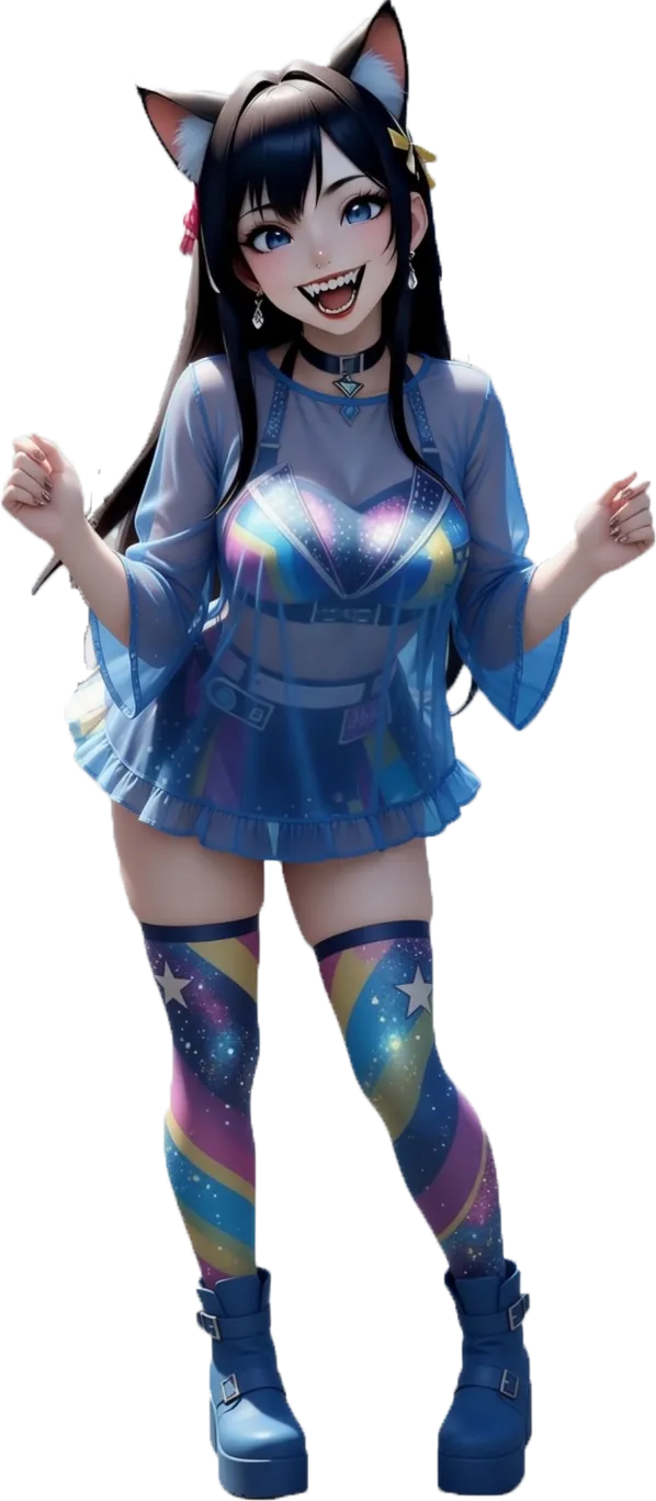 UwU Kitty, full length